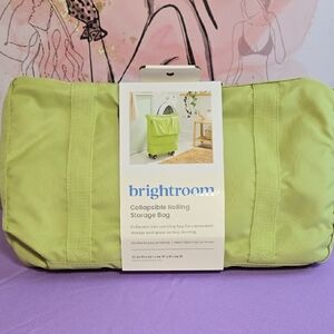 Brightroom Portable Rolling Storage Bag in Lime